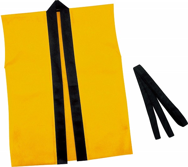 ARTEC アーテック 運動会・発表会・イベント ハッピ カラー不織布ハッピ子供用袖無 S 黄 商品番号 4108 お取り寄せ 4521718041087