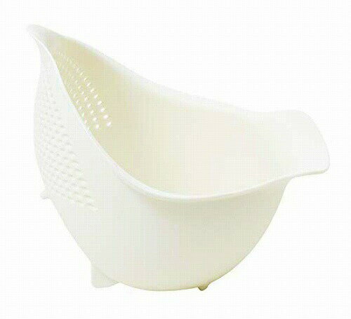 マーナ(MARNA) トリの水切りボウルS ホワイト 700ml 水切り ザル K697W -お取り寄せ品-【北海道沖縄離島は配送不可】のサムネイル