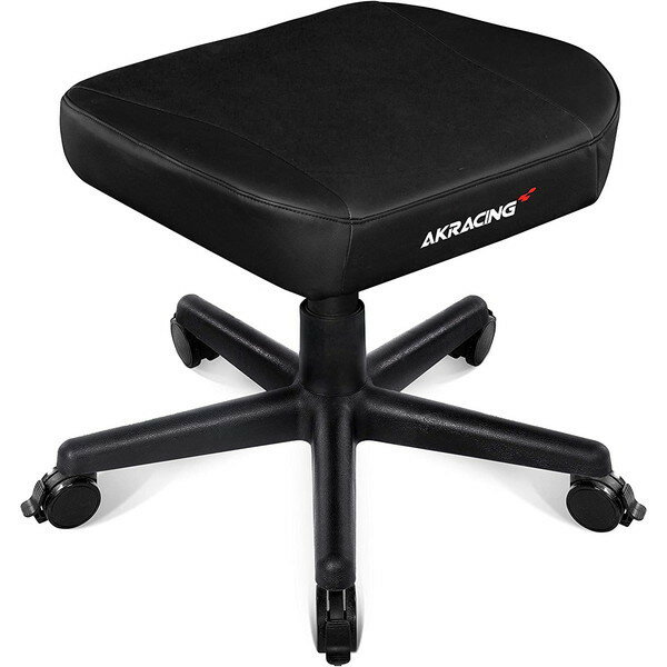 ゲーミングチェア・オフィスチェア アクセサリ AKRacing フットレスト FOOTREST-BLACK 4549584307199 メーカー直送【代引・日時指定・キャンセル不可・北海道沖縄離島配送不可】