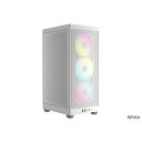 Corsair コルセア PCケース iCUE 2000D RGB AIRFLOW - ITX Tower - White CC-9011247-WW【キャンセル不可・北海道沖縄離島配送不可】 -お取り寄せ- 0840006698753-ds