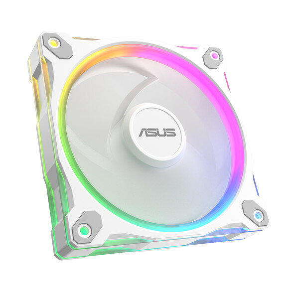 ASUS Prime MR120 ARGB Reverse Fan Single Pack WHITE ファンサイズ:120 x 120 x 28 mm ファン速度:1600 rpm ファンの風量:58 CFM ファンの騒音レベル:23dB【キャンセル不可・北海道沖縄離島配送不可】 0199291046054-ds