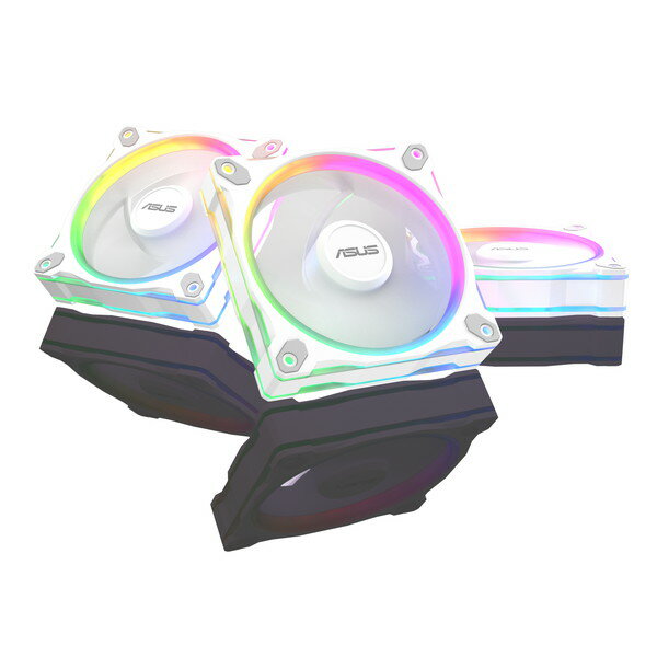 ASUS Prime MR120 ARGB Reverse Fan Triple Pack WHITE ファンサイズ:120 x 120 x 28 mm ファン速度:1600 rpm ファンの風量:58 CFM ファンの騒音レベル:23dB【キャンセル不可・北海道沖縄離島配送不可】 0199291046092-ds