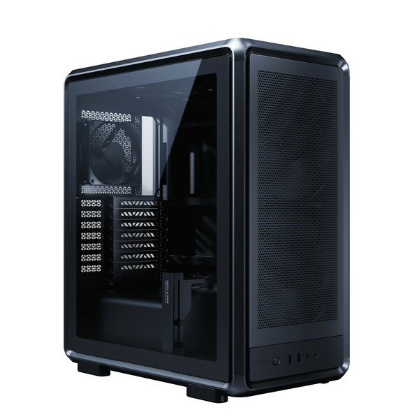 CoolerMaster PCケース ミドルタワーケース MF500M-KHNN-S00 (MasterFrame 500 Mesh Black)【キャンセ..