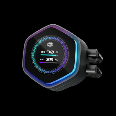 CoolerMaster 水冷CPUクーラー MLX-D24M-A25SZ-L1 (ML 240 Atmos II LCD ARGB)【キャンセル不可・北海道沖縄離島配送不可】 4719512159668-ds - Image 2