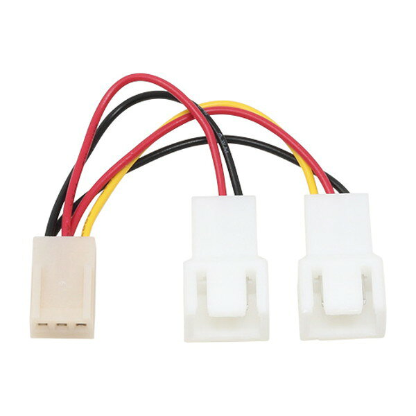 Ainex アイネックス ファン用二股電源ケーブル 5cm CA-084A【キャンセル不可・北海道沖縄離島配送不可..