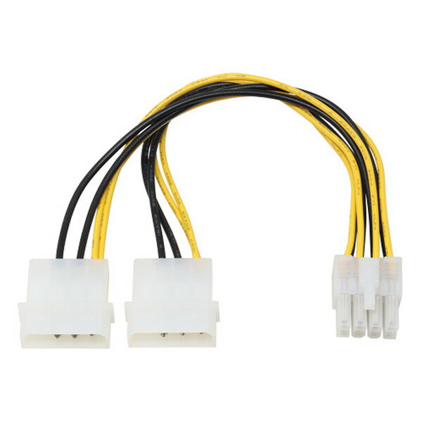 Ainex アイネックス EPS12V用電源変換ケーブル 15cm PX-009B【キャンセル不可・北海道沖縄離島配送不可】 -お取り寄せ- 4562412838474-ds