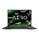 GIGABYTE ギガバイト ノートパソコン AERO X16 1VH93JPC64AH スペースグレイ 16型 CPU:AMD Ryzen AI 7 350/2GHz/8コア SSD:1TB メモリ容量:32GB GeForce RTX 5060 Windows 11 Home 1.9kg 4719331764128-ds