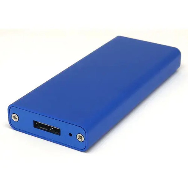 タイムリー M2-CASE-U3G1-BL M.2 SSD用アルミケース 【キャンセル不可・北海道沖縄離島配送不可】 -お取り寄せ- 4943508515231-ds
