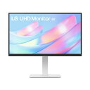 PCモニター 液晶ディスプレイ LGエレクトロニクス LG Electronics 27US550-W 27型 ワイド 解像度 4K 3840x2160 IPSパネル 表面処理 ノングレア 非光沢 入力端子 HDMIx2/DisplayPort1.4x1 4989027029026-ds
