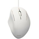 ELECOM エレコム M-SH10UBSKWH 有線 USB マウス 静音 3ボタン エルゴノミクス 【 USB-Aポート搭載 パソコン Windows mac Chrome 対応 】 抗菌 Mサイズ SHELLPHA ホワイト 【キャンセル不可・北海道沖縄離島配送不可】 4549550330213-ds