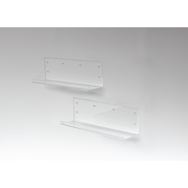 クロシオ アクリリック ウォールシェルフ W60深型2個組 23409 【代引・日時指定・キャンセル不可・北海道沖縄離島配送不可】 -お取り寄せ- 4954877234098-ds