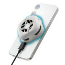 ELECOM エレコム P-CLPL02WH スマホクーラー ペルチェ素子 マグネット 冷却ファン USB給電式 最高約-20℃ 冷却 メタルプレート付き 【 Magsafe 対応 iPhone 装着可 】 ホワイト 【キャンセル不可・北海道沖縄離島配送不可】 4549550352611-ds