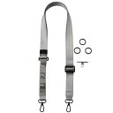 ELECOM エレコム P-STSDH1FLPCGY スマホ ショルダー ストラップ 97~150cm 長さ調整可 ループ付 カラビナ ストラップホールシート付 【 首掛け / 肩掛け / 斜めがけ 】 アッシュグレー 【キャンセル不可・北海道沖縄離島配送不可】 4549550355926-ds