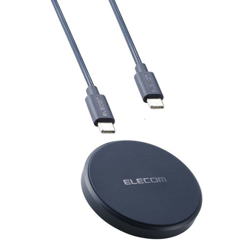ELECOM エレコム W-QA28NV ワイヤレス充電器 Qi 認証 12W / 10W / 7.5W / 5W 卓上 充電器 ケーブル付属 1m 薄型 【 iPhone AirPods Android Pixel Xperia Galaxy 等対応 】 ネイビー 【キャンセル不可・北海道沖縄離島配送不可】 4549550360104-ds ELECOM エレコム W-QA28NV ワイヤレス充電器 Qi 認証 12W / 10W / 7.5W / 5W 卓上 充電器 ケーブル付属 1m 薄型 【 iPhone AirPods Android Pixel Xperia Galaxy 等対応 】 ネイビー 【キャンセル不可・北海道沖縄離島配送不可】 4549550360104-ds