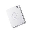 ELECOM エレコム LGT-NNTG1WHA スマートタグ 紛失防止 小型 電池寿命最大5年 使い切りタイプ 防水・防塵 IP68 耐衝撃 アラーム機能付き 【 iPhone iPad の「探す」アプリ対応】 amine ホワイト 【キャンセル不可・北海道沖縄離島配送不可】 4580333625041-ds