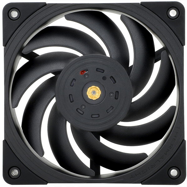 Thermalright サーマルライト TL-B12 120mm 4PIN PWMファン BLACK ブラック ファンサイズ:120×120×25.6mm ファン風量:69CFM ノイズ:28.1dBA 【キャンセル不可・北海道沖縄離島配送不可】 -お取り寄せ- 4573615590410-ds