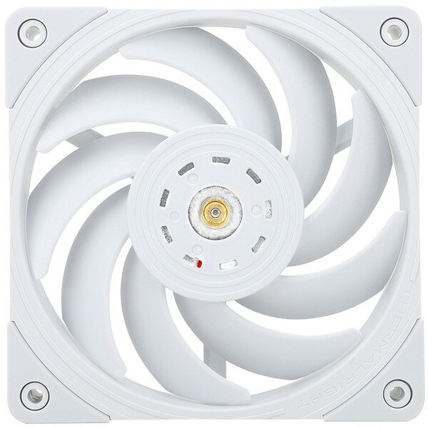 Thermalright サーマルライト TL-B12W 120mm 4PIN PWMファン WHITE ホワイト ファンサイズ:120×120×25.6mm ファン風量:69CFM ノイズ:28.1dBA 【キャンセル不可・北海道沖縄離島配送不可】 -お取り寄せ- 4573615590427-ds