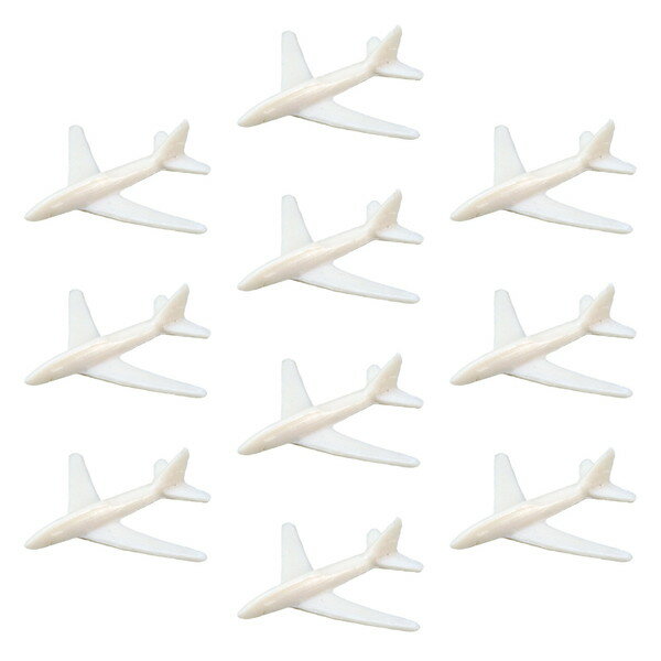 ARTEC アーテック ジオラマ模型 飛行機 白 1/2000 10個組 図工・工作・クラフト・ホビー 58577 【キャ..