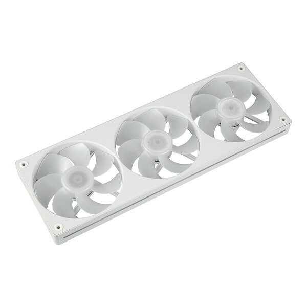 COUGAR ケースファン CF-UN360RW-RGB (Unity360-RW ARGB) White REVERSE BLADE アドレサブルRGB LED FDB 4-Pin (PWM) 回転数：700-1600 RPM±10% 風量：49.01 CFM 風圧：2.31 mmH2O 保証：3年【キャンセル不可・北海道沖縄離島配送不可】 4541995039911-ds