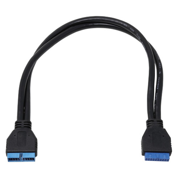 Rakuten - AINEX アイネックス ケース用USB3.0延長ケーブル USB-013A 内部USB 3.0ケーブル 延長 フルタワー サーバーケース 【キャンセル不可・北海道沖縄離島配送不可】 -お取り寄せ- 4562412839341-ds