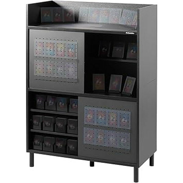 Bauhutte バウヒュッテ トレカ収納ラック BHS-0275TR トレカ 約2万枚対応 大容量収納 ディスプレイ コレクションケース ファイル マグネット対応 【代引・日時指定・キャンセル不可・北海道沖縄離島配送不可】 -メーカー直送- 4571697230712-ds