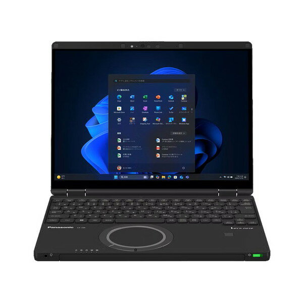 Panasonic ノートパソコン パナソニック Let's note QR4 CF-QR4KDNCR [ブラック] 12.4型 / 第13世代 インテル Core i7 1360P / メモリ16GB / SSD512GB / Windows 11 Pro / Office H&B 2024 -お取り寄せ- 4549980994511-ds