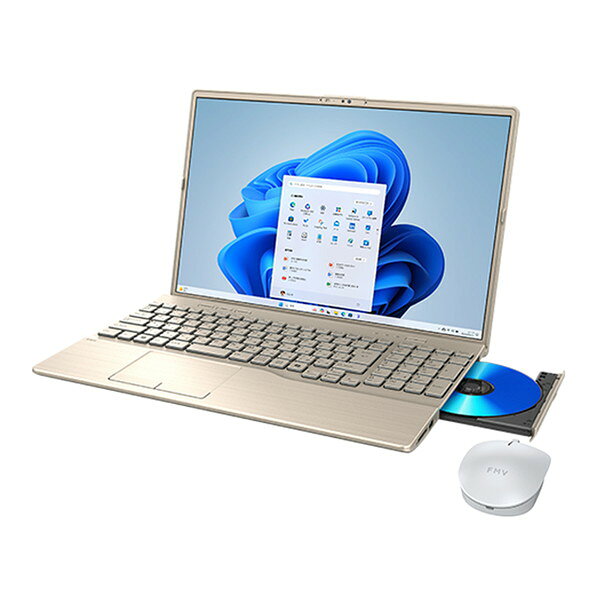 ノートパソコン 富士通(FUJITSU) FMV Note A A77-L2 FMVA77L2GA [ベージュゴールド] （16型 / Windows 11 Home 64bit / 第13世代 インテル Core i7 1355U(Raptor Lake)/10コア / メモリ 16GB / SSD 512GB / Office H&B 2024 / 重量 1.9 kg） -お取り寄せ- 4570105182209-ds