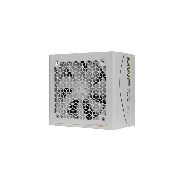 CoolerMaster PC電源 MPM-A0F4-AFG-C3W0CJP（MWE Gold V4 1000 FM WH W/JP cord）ATX 1000W GPU 保護機能を搭載したゲーマー・クリエイター向け電源 10年保証 ホワイト【キャンセル不可・北海道沖縄離島配送不可】 4719512168110-ds