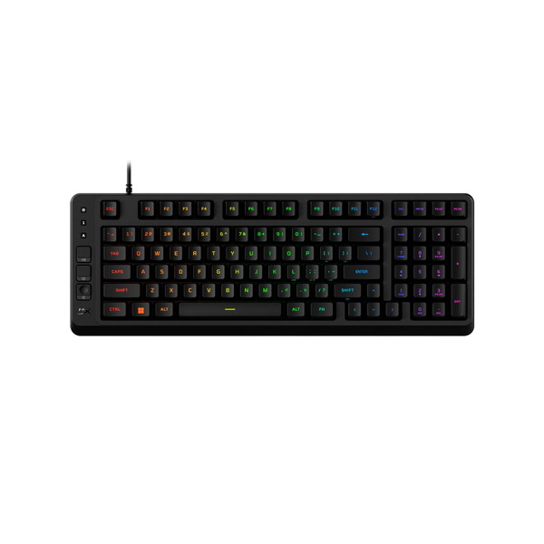 HyperX Eve 1800 ゲーミングキーボード HXR-B7JE0AA#ABJ 有線 メンブレン 1800 レイアウト 日本語配列 ハイパーエックス ゲーミング テンキー 【キャンセル不可・北海道沖縄離島配送不可】 -お取り寄せ- 4988481902708-ds