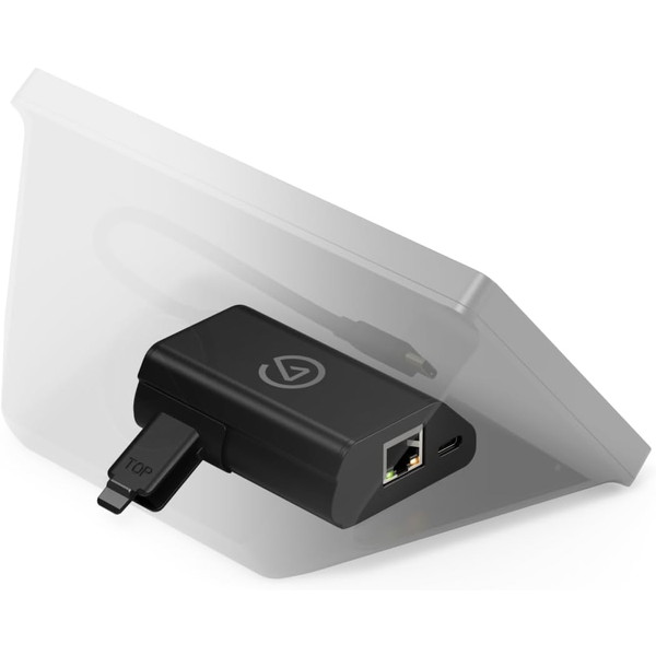 Elgato Network Dock for Stream Deck 10GBW9901 有線イーサネットアダプター PoEまたはUSB電源対応 簡単なデバイス上でのセットアップ エルガト -お取り寄せ- 0840440404965-ds