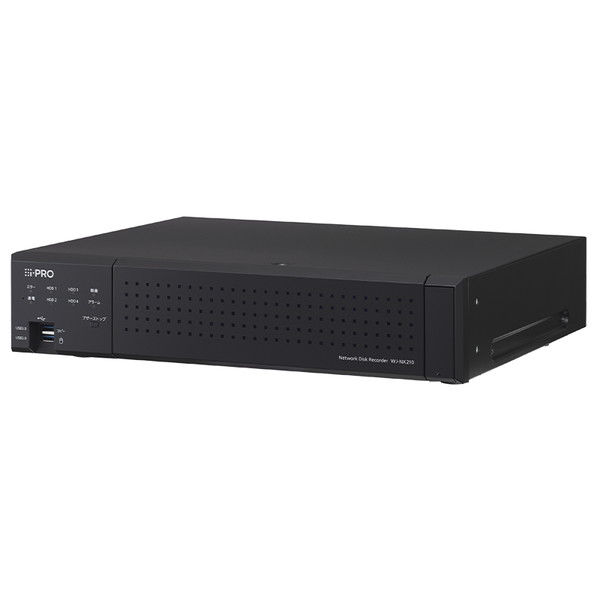 i-PRO ネットワークディスクレコーダー 8TB（2TB×4）WJ-NX210/8 最大24ch 8TB（2TB...