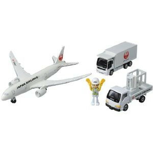 トミカ 787エアポートセット(JAL) おもちゃ こども 子供 男の子 ミニカー 車 くるま 3歳 0389-4904810395683-ds -お取り寄せ-【キャンセル不可・北海道沖縄離島配送不可】のサムネイル