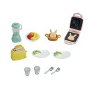 シルバニアファミリー カ-424 おいしい朝食セット おもちゃ こども 子供 女の子 人形遊び 小物 3歳 0389-4905040296504-ds -お取り...