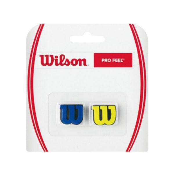 ウィルソン プロ フィール ブルー/イエロー WILSON WRZ537700 テニス アクセサリ 小物 振動止め