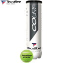 テクニファイバー コートTECNIFIBRE COURT TBA4CT1 4球入 硬式 テニスボール 練習球