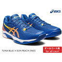 ASICS@\[VXs[hFF2@SOLUTION SPEED FF 2@2023SS AVbNX@1041A391-960@Y@TUNA BLUE~SUN PEACH@ejXV[Y@I[R[g