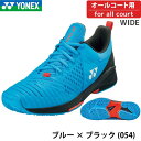 YONEX(lbNX)p[NbV\jP[W3ChAC POWER CUSHION SONICAGE 3 WIDE AC AC 2022 SHTS3WAC/054:BL~BK ejXV[Y I[R[g Ch