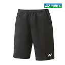 YONEX ユニハーフパンツ 15150-007 2023SS ブラック ヨネックス メンズ レディース テニスウェア ボトムス ベリークール UVカット 吸汗...