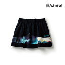 【SALE】ADMIRAL レディース ペプラムヘムグラフィックスコート ATLA434-010 2024FW ブラック 吸水速乾 UVカット アドミラル WO...