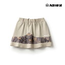 【SALE】ADMIRAL レディース ペプラムヘムグラフィックスコート ATLA434-029 2024FW ベージュ 吸水速乾 UVカット アドミラル WO...