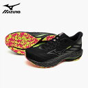 24FW ウエーブライダー28 ブラック×シルバー×ピンク (J1GC246301) メンズ ランニングシューズ ランニング トレーニング シューズ 靴 初心者...