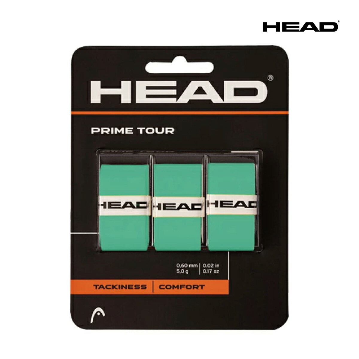 Other - HEAD　Prime Tour テニス　オーバーグリップ 3 pcs　ミント　285621-mi　3本入り　ヘッド　テニス アクセサリ　小物　グリップテープ【ポスト投函対応】