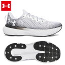 アンダーアーマー UAインフィニット ランニングシューズ メンズ 25SS ブホワイト×ブラック×ホワイト(3027523) UA スニーカー 25.0cm〜3...