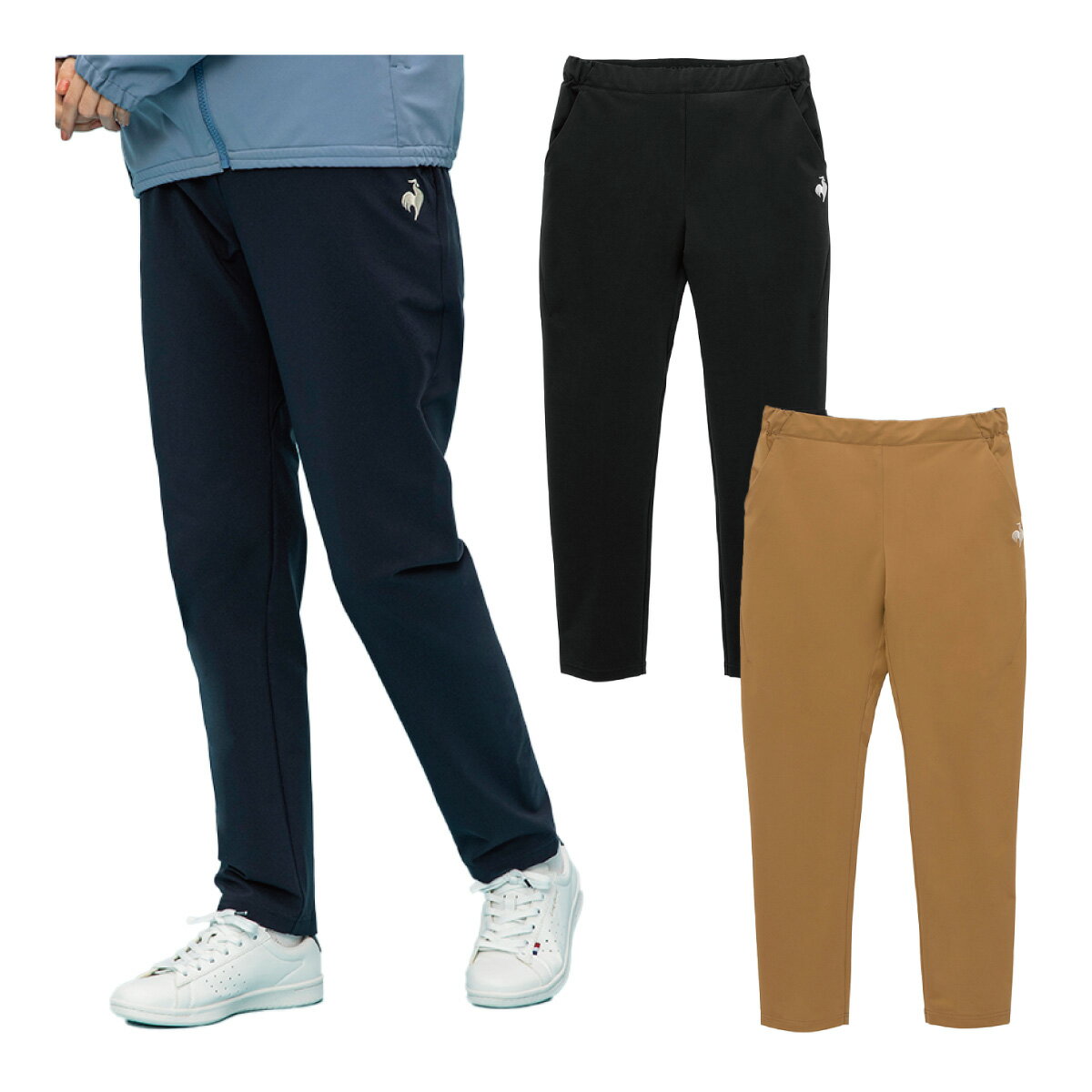 【BKフライデー限定!最大2,000OFFクーポン配布中】ルコックスポルティフ 【光吸収発熱】ヒートナビクロス エアスタイリッシュパンツ ルフフォルム(秋冬用)...