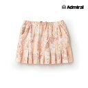 【ポスト投函対応】ADMIRAL レディース グラフィックプリーツスコート ATLA504-046 2025SS オレンジ 吸水速乾 ストレッチ UVカット アドミラル WOMEN テニスウェア バドミントン ソフトテニス(4)