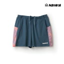 【5/5限定!10%OFFクーポン配布中】【ポスト投函対応】ADMIRAL レディース サイドライングラフィックショーツ ATLA506-030 2025SS ...