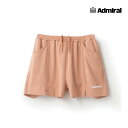 【5/5限定!10%OFFクーポン配布中】【ポスト投函対応】ADMIRAL レディース センタースリットショーツ ATLA510-046 2025SS オレンジ...