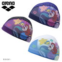 アリーナ 【ディズニー】 『リトル・マーメイド』メッシュキャップ(昇華プリント) 25SS メッシュキャップ 水泳帽 arena (AS5SSC58U) 水泳 キャップ SWIMCAP 帽子 2025年新作 プール ディズニープリント 水泳小物