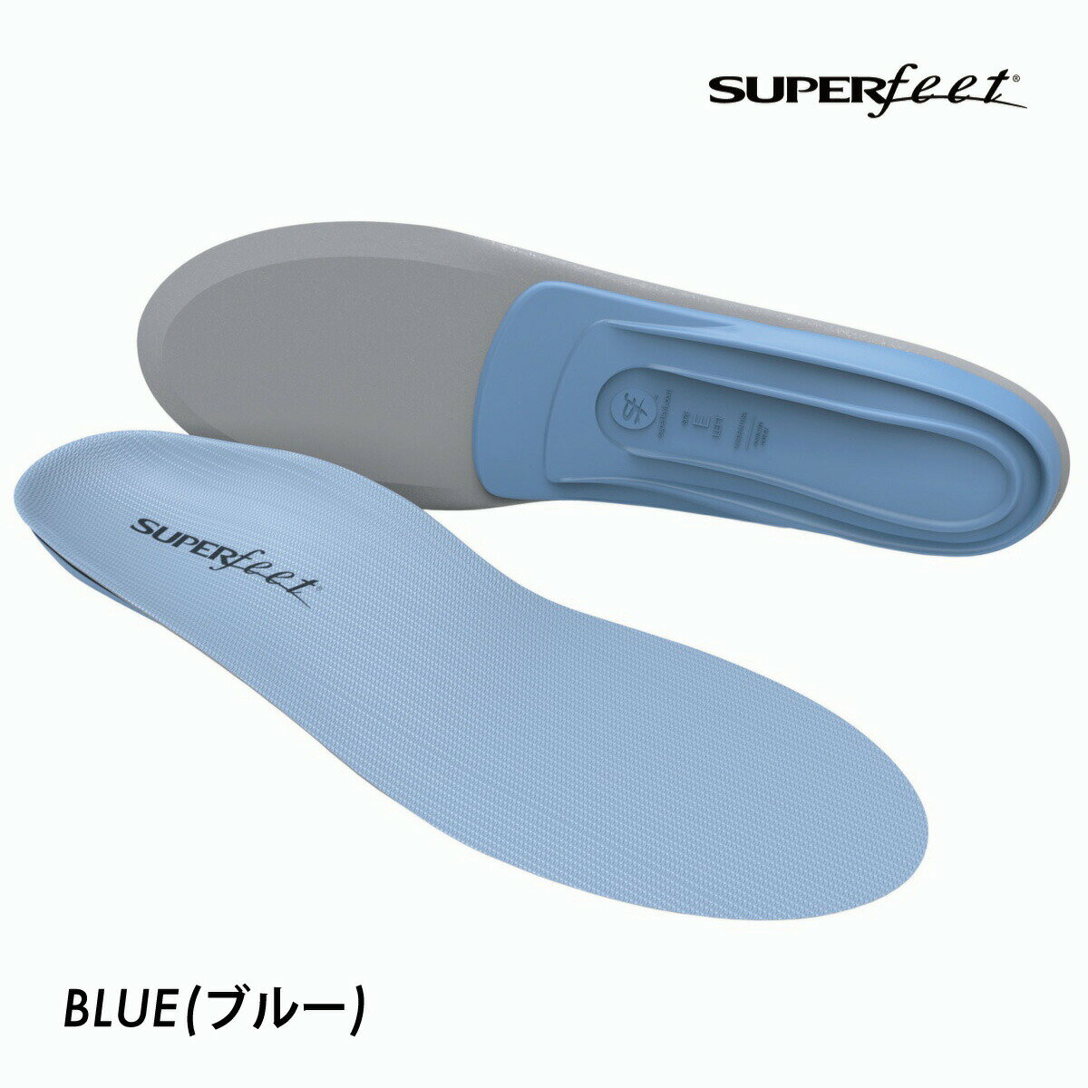 樂天商城 - 【15日00時〜26時間限定★最大ポイント47倍 】SUPERfeet インソール sf12-24 スーパーフィート IN SOLE 2023FW BLUE (ブルー)