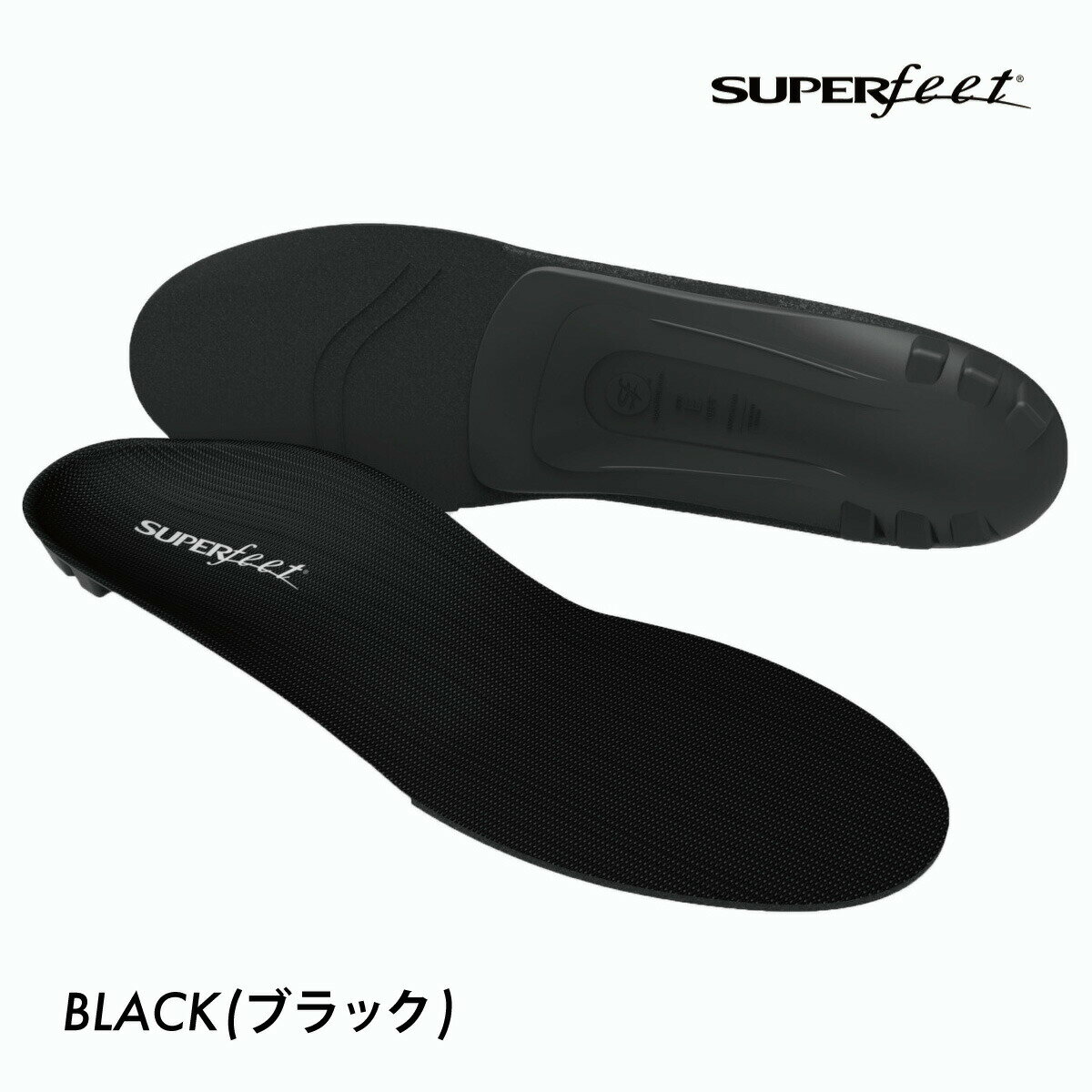 樂天商城 - 【マラソン限定！最大2,000円OFFクーポン】SUPERfeet インソール sf12-34 スーパーフィート IN SOLE 2023FW BLACK (ブラック)
